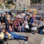 Club Vela Blanes organiza una jornada de recogida de residuos para los alumnos de la Escuela Sa Forcanera