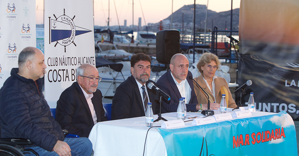 Asociación Mar Solidaria realiza su presentación oficial en el Club Náutico Costa Blanca