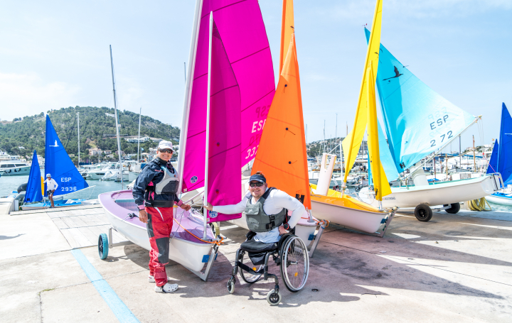 Club de Vela Puerto de Andratx celebra la Copa de España de vela paralímpica 2023