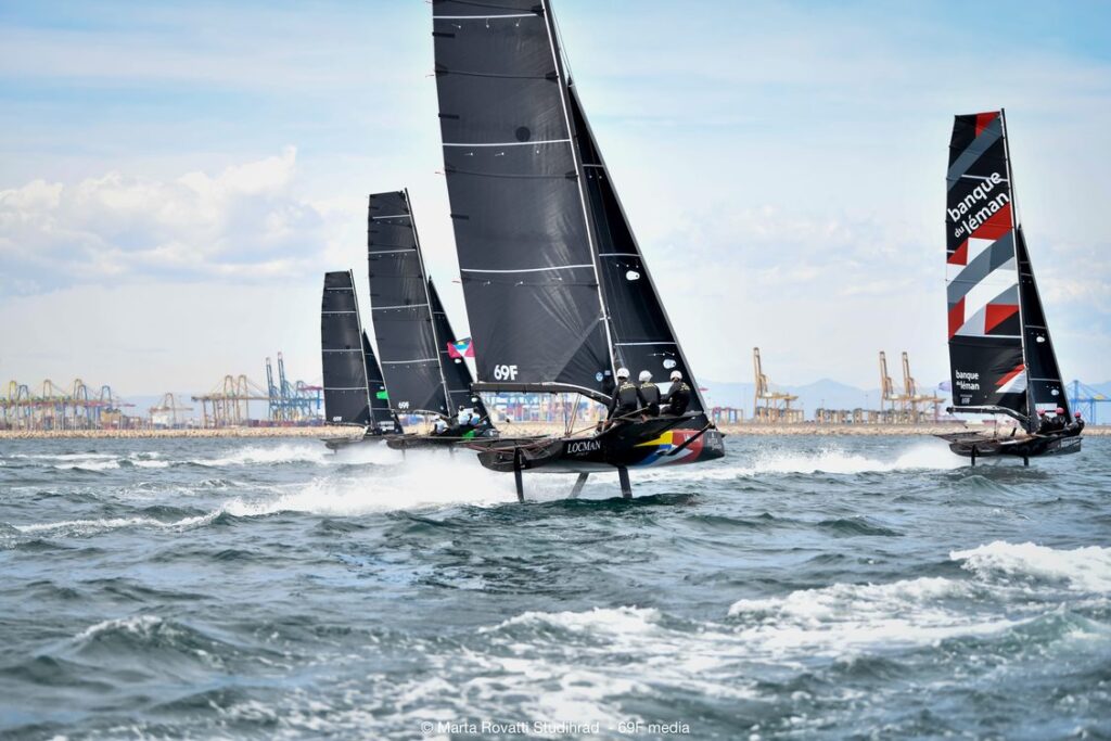 Groupe Atlantic Sailing Team gana la primera prueba del año de la 69F en Valencia Mar