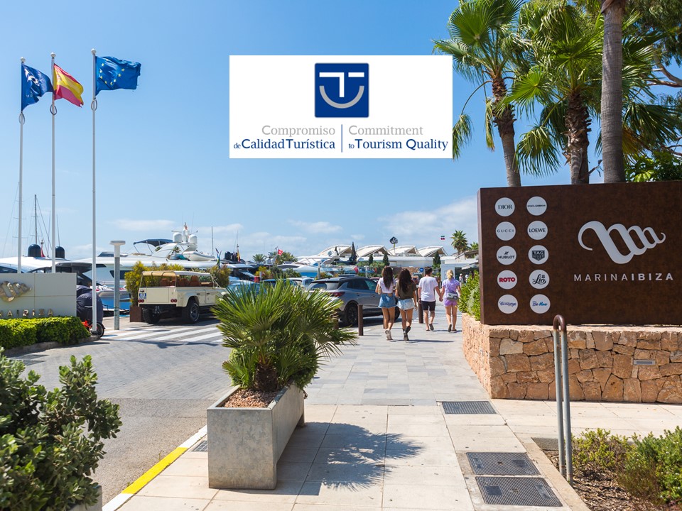 Marina Ibiza certifica el “Compromiso de Calidad Turística” de SICTED