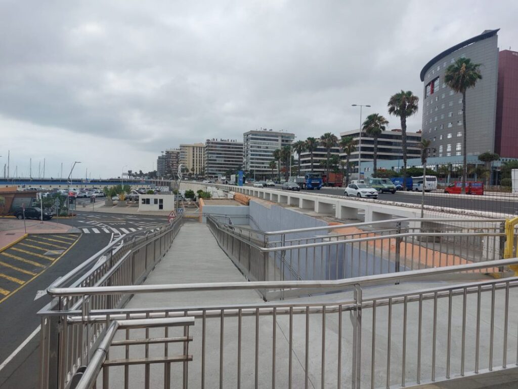 Mejora de accesibilidad en la Dársena de Embarcaciones Menores del Puerto de Las Palmas 