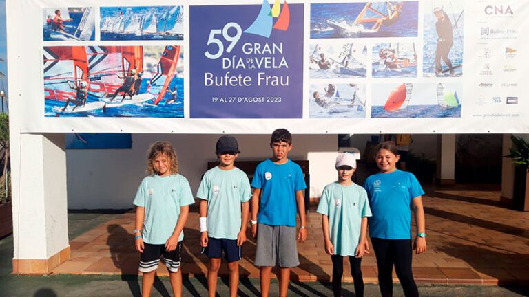Club Náutico Ibiza participa con cinco regatistas en el 59º Gran Día de la Vela – Trofeo Bufete Frau
