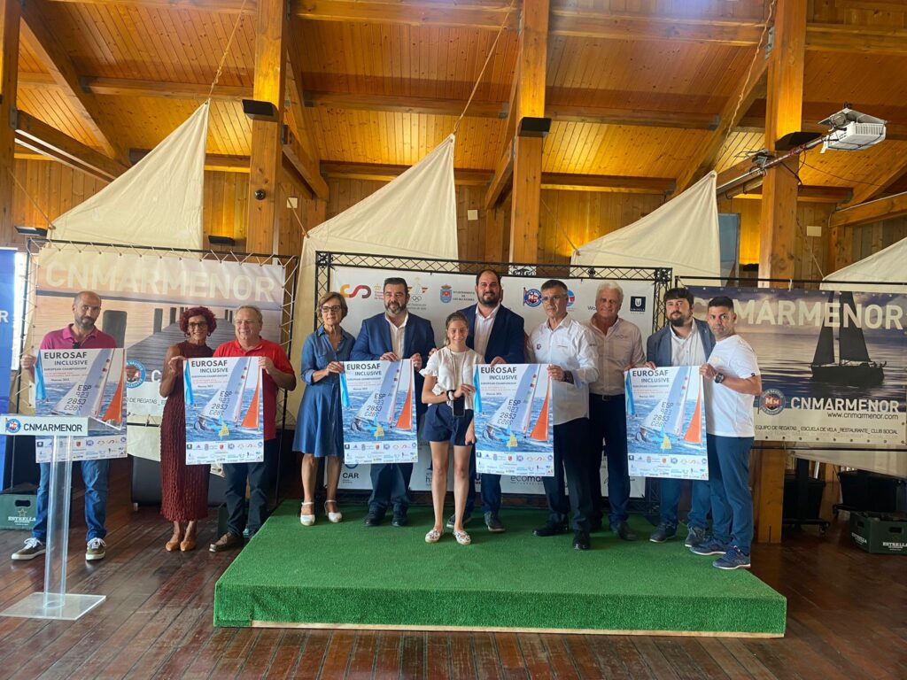 Club Náutico Mar Menor de Los Alcázares presenta Campeonato de Europa de Vela Inclusiva EUROSAF