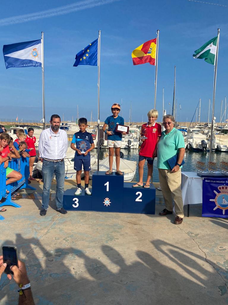 Club de Mar de Almería participa en el Campeonato de Andalucía de Optimist