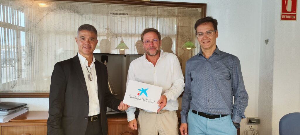 Club Vela Blanes firma un acuerdo de colaboración con Fundación La Caixa