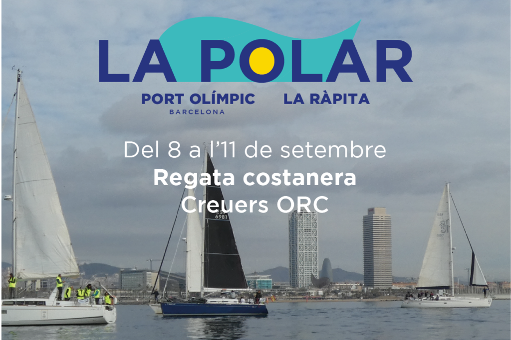 Port Olímpic de Barcelona se prepara para la salida de la Regata Polar