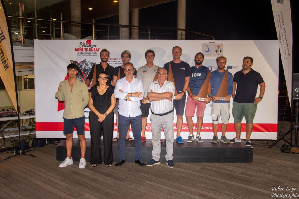 Real Club Náutico de Santa Cruz de La Palma entrega los premios de la La Boulangère Mini Transat 2023