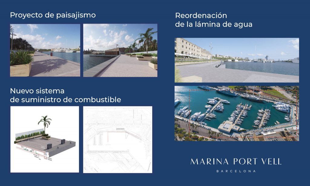 Marina Port Vell Barcelona anuncia mejoras en su infraestructura