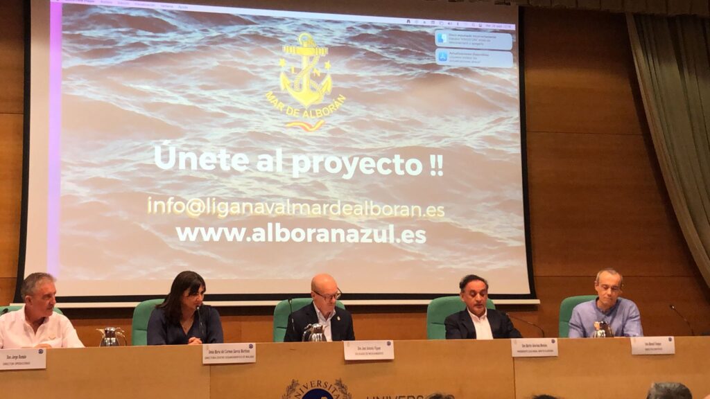 Liga Naval Mar de Alborán presenta el proyecto Alborán Azul