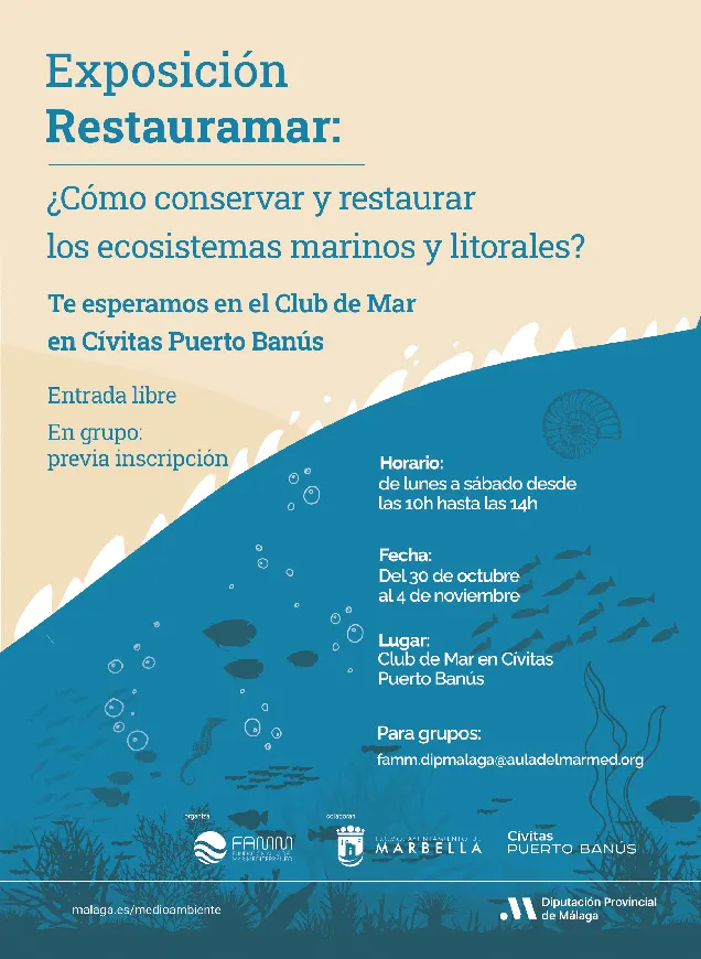 Civitas Puerto Banús acoge la exposición “Restauramar”