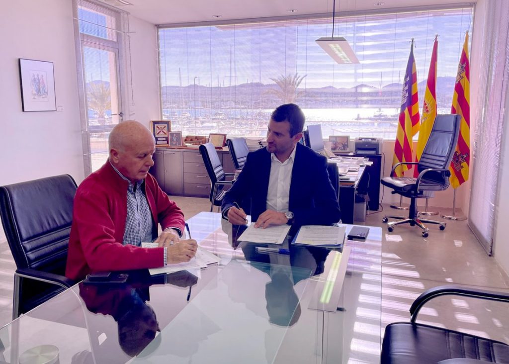 Ayuntamiento y Es Nàutic firman un convenio de colaboración