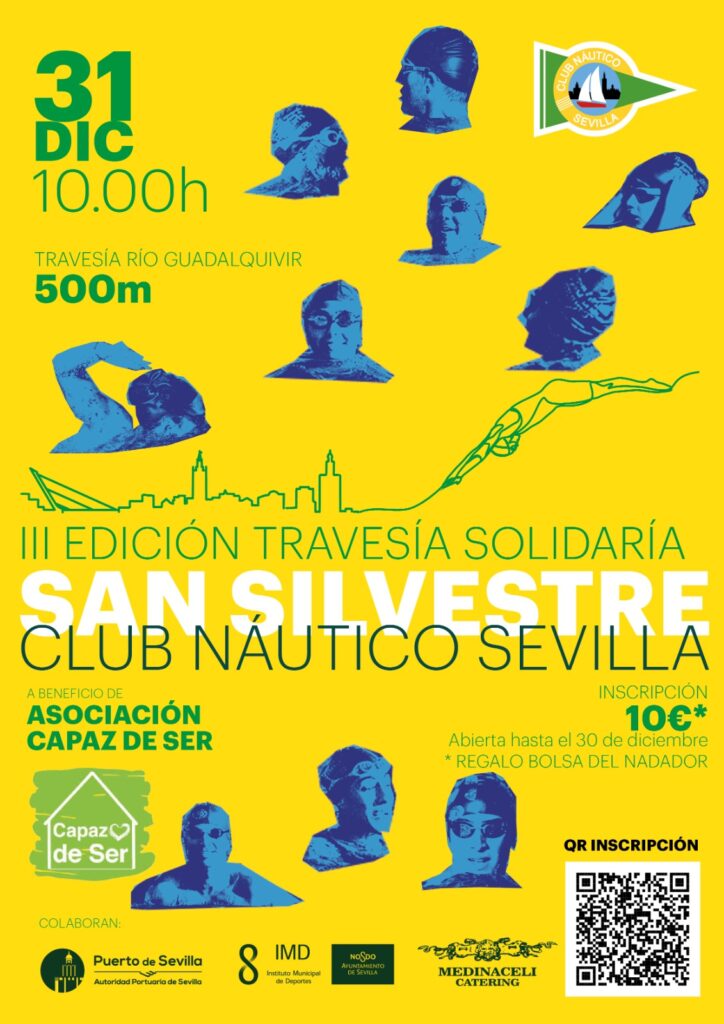 Club Náutico Sevilla organiza la Travesía solidaria San Silvestre