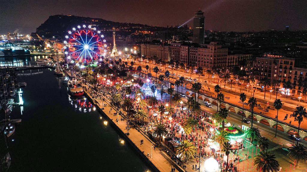Comienza la Navidad en el Puerto de Barcelona