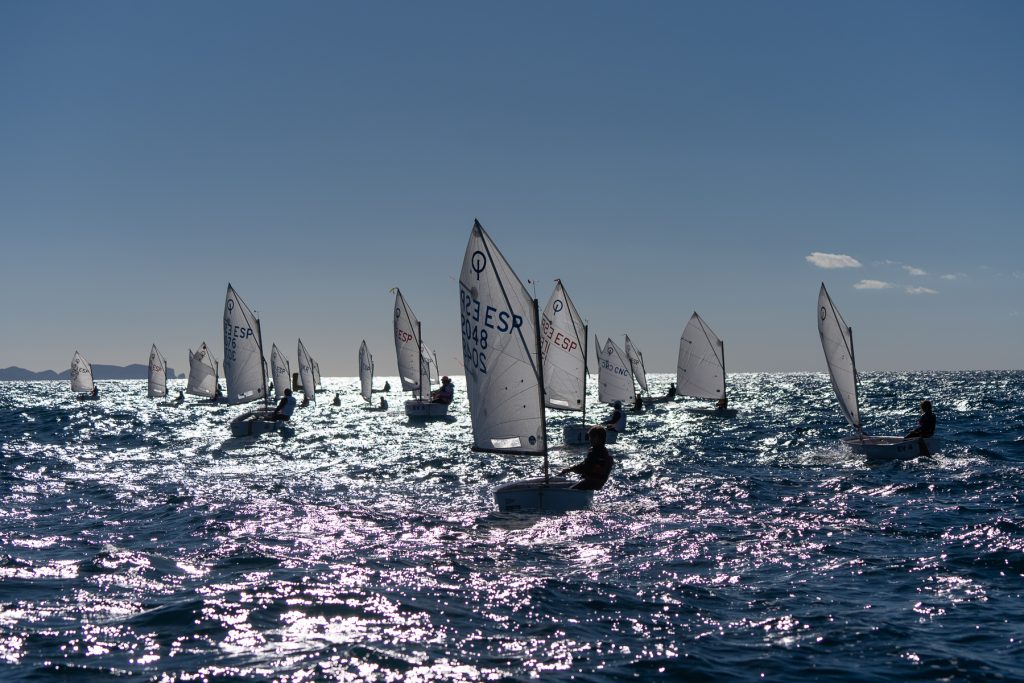 Club Nàutic Sa Ràpita celebra el Trofeo Repsol de la clase Optimist