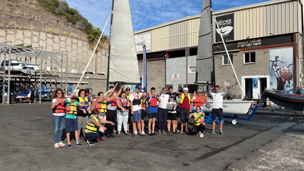 Club de Mar Radazul acoge un evento de vela inclusiva