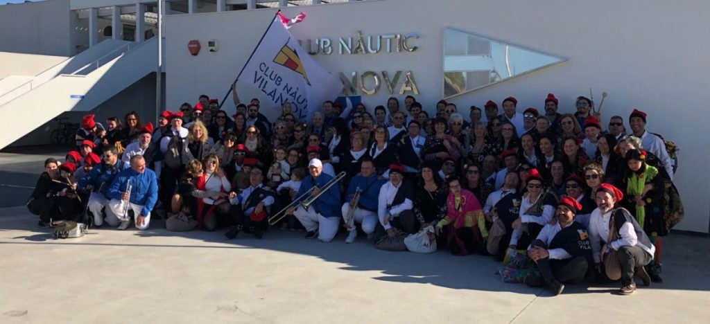 Exitosa Celebración de Comparses en el Club Nàutic Vilanova Exitosa Celebración de Comparses en el Club Nàutic Vilanova