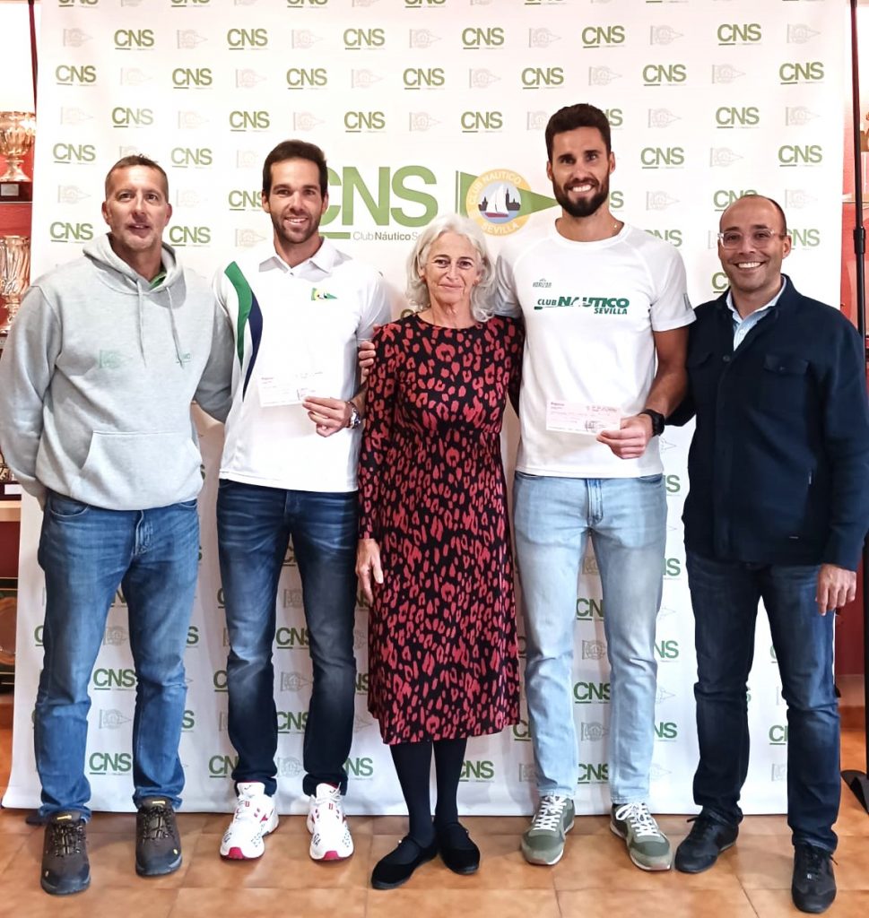 Reconocimiento para Javier García y Jaime Canalejo del Club Náutico Sevilla