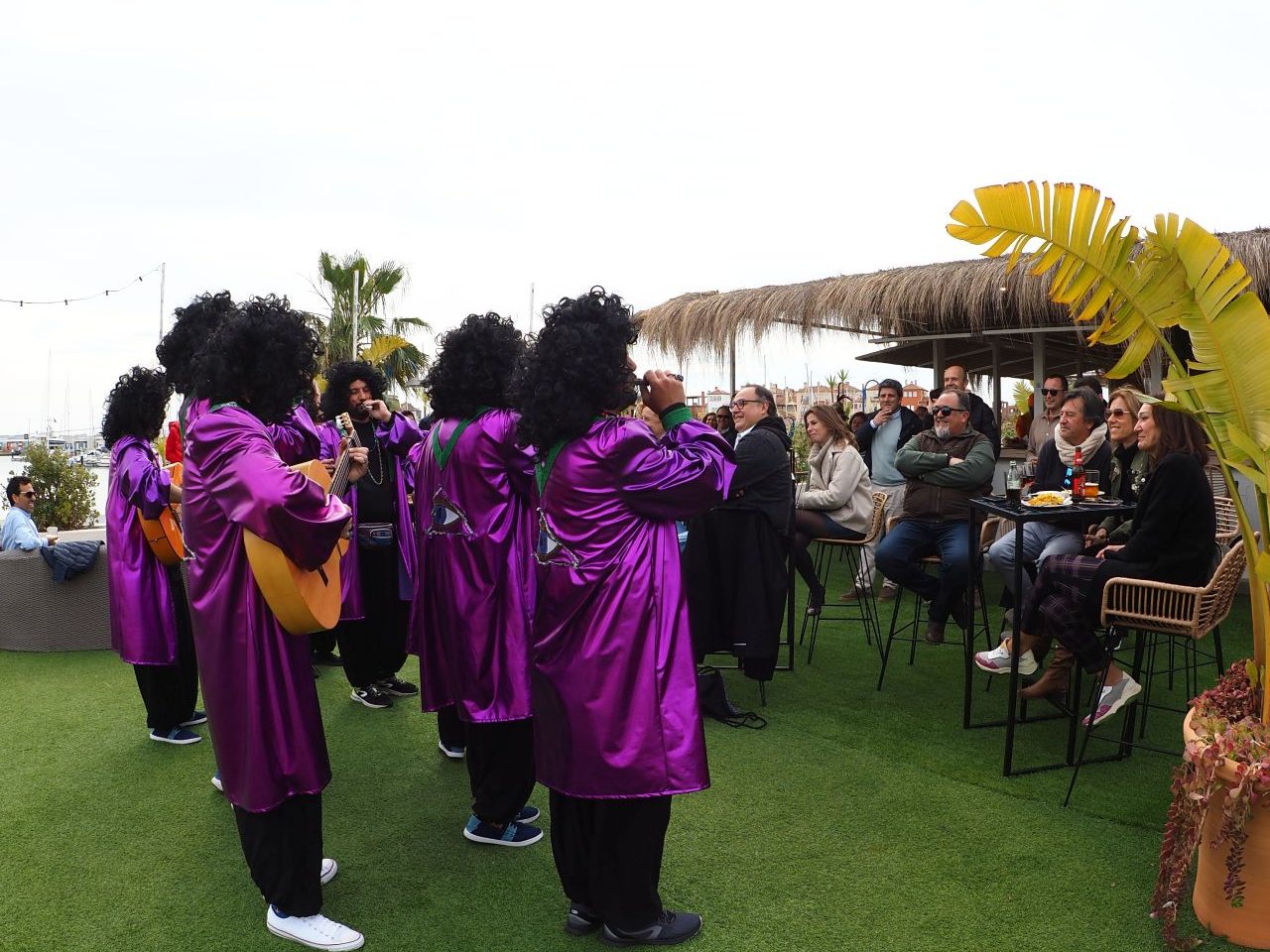 Puerto Sherry celebra el Carnaval Chiquito de Cádiz 