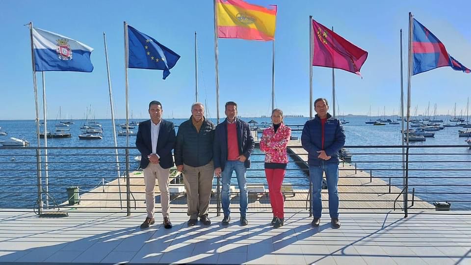 Visita del Director General de Litoral y Puertos al RCR de Santiago de la Ribera