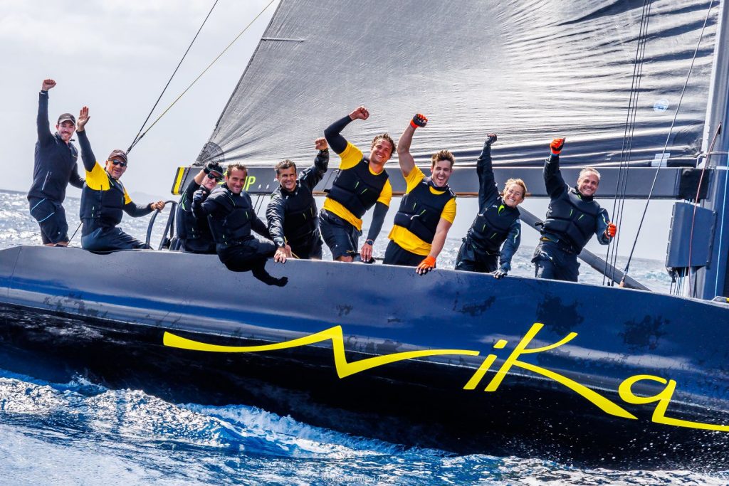 Team Nika se corona en la 44Cup Calero Marinas en Lanzarote