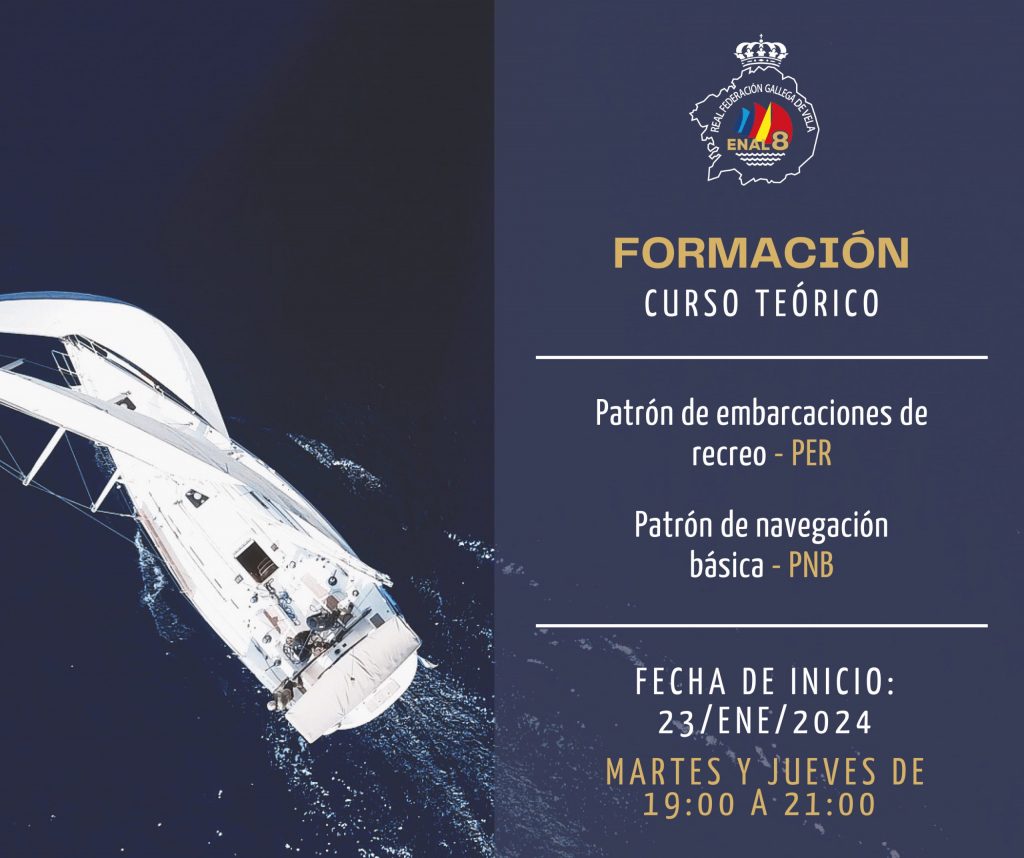 Inicio de cursos de la Escuela Náutica de la Real Federación Gallega de Vela 