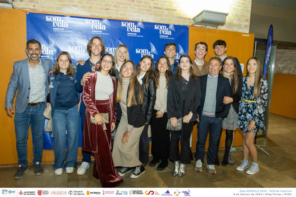 El RCN de Valencia destaca en la Gala SOMVELA con 44 regatistas galardonados