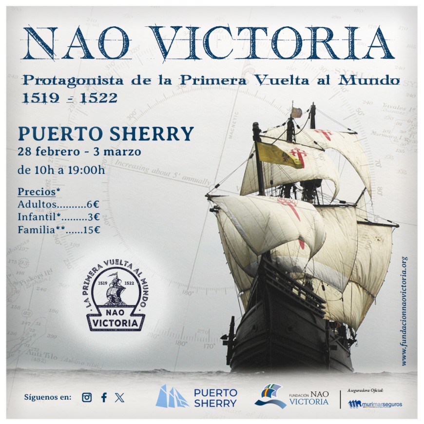 La Nao Victoria inicia su Gira 2024 en Puerto Sherry 