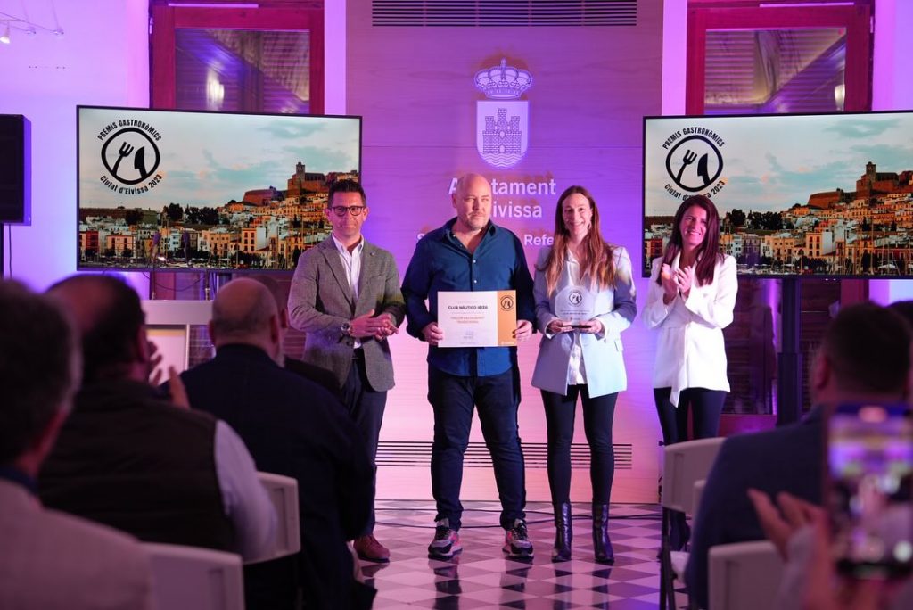 Club Náutico Ibiza hace consigue uno de los Premios Gastronómicos 2023