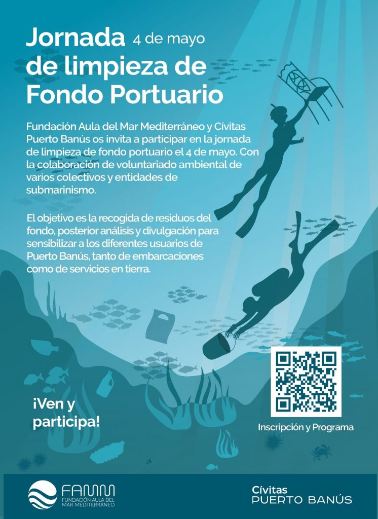 Participa en la limpieza de fondos del 4 de Mayo en Puerto Banús