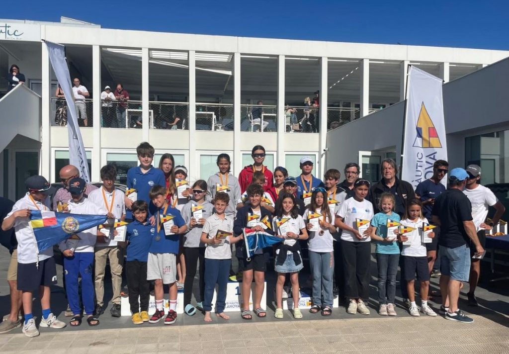 Iker Múgica consigue el bronce en el Campeonato de Catalunya de Optimist