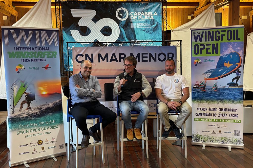 CNSA presenta IWIM y Ibiza Wingfoil Open en CN Mar Menor Los Alcázares