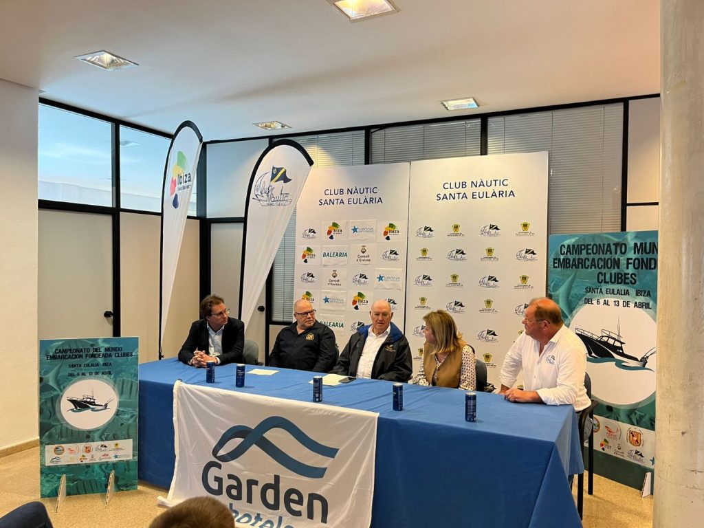 Club Náutico Santa Eulalia presenta el Mundial de Embarcación Fondeada Clubs