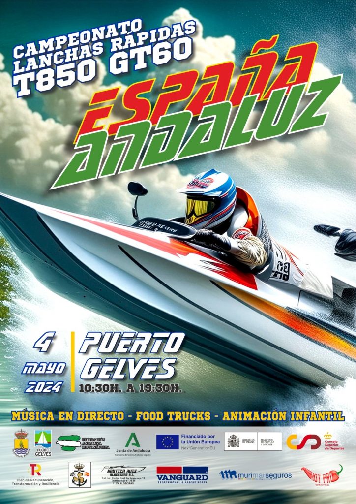 Puerto Gelves, sede del Campeonato de España y Andalucía de T-850/GT60