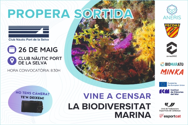 CN Puerto de la Selva realiza una jornada de censo de biodiversidad marina