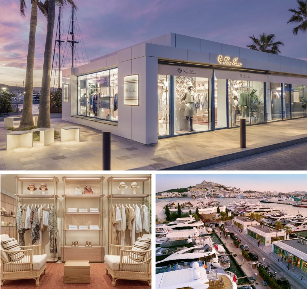 Loro Piana se establece en Marina Ibiza, epicentro de marcas de lujo