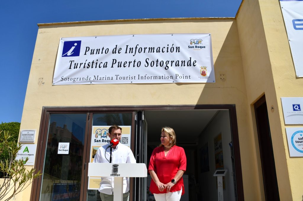 Inaugurado el punto de información turística en Puerto Sotogrande