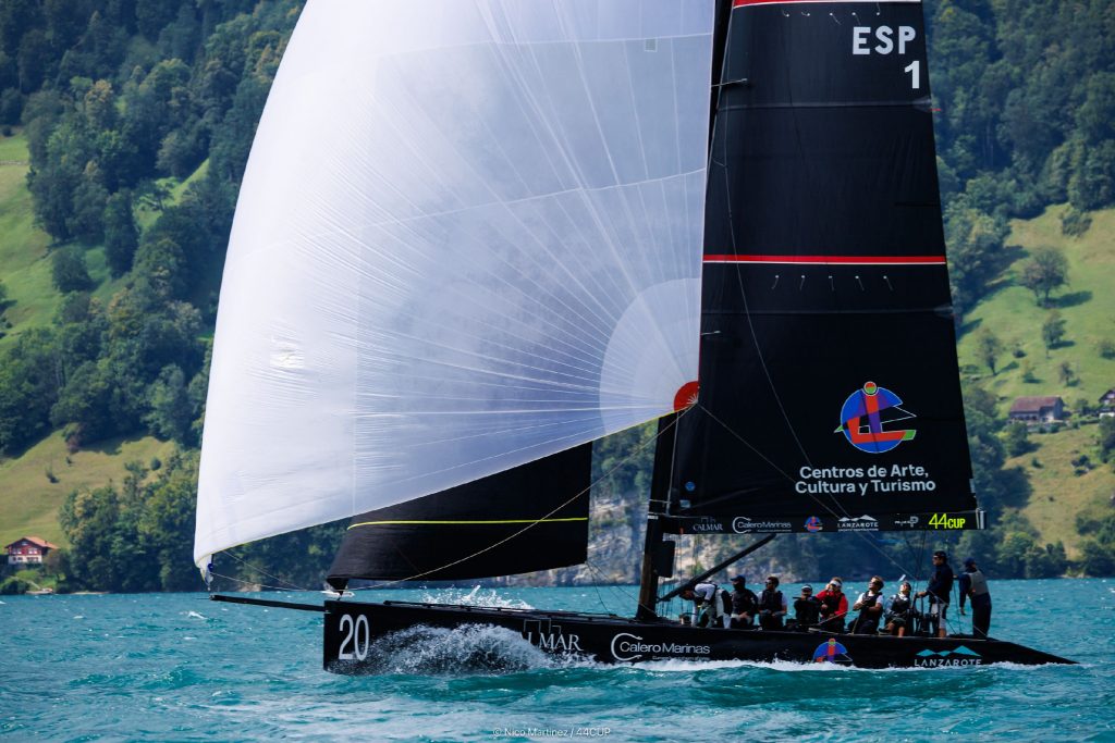 Calero Sailing Team enfrenta a desafíos en el Mundial de la 44Cup en Suiza