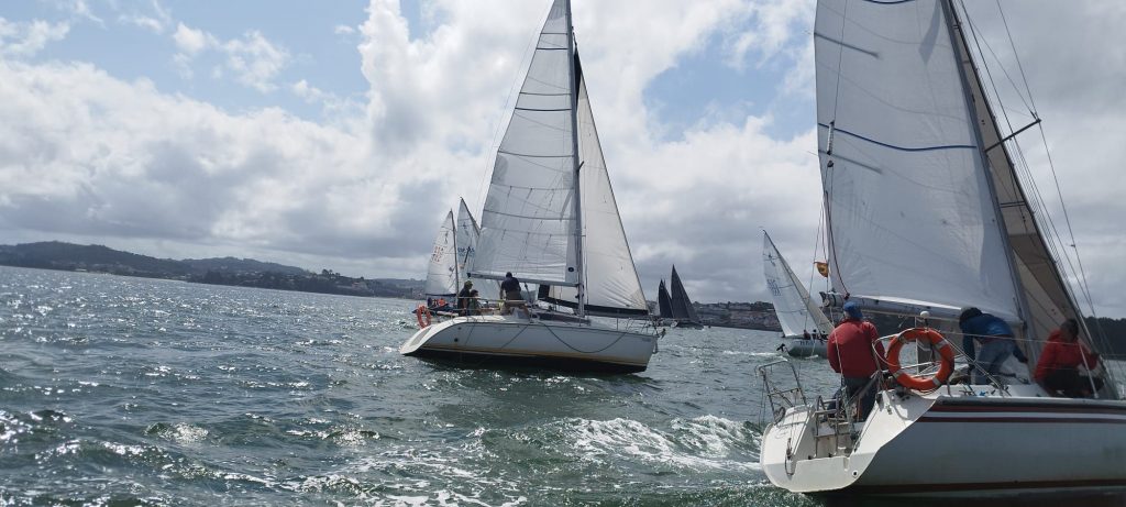 Última etapa de la Regata Golfo Ártabro entre Ferrol y A Coruña
