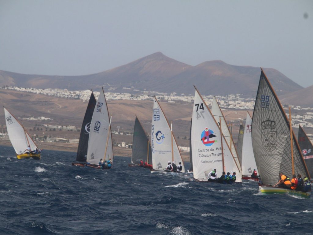 Los barquillos de vela latina se preparan para el Trofeo San Ginés 