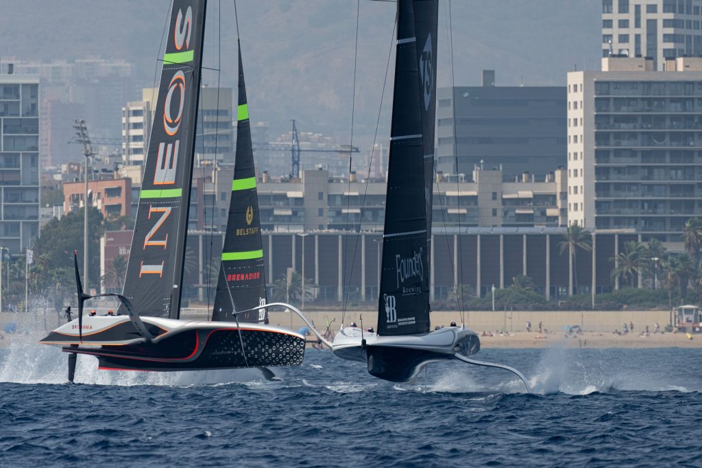 La jornada inaugural de la Louis Vuitton Regata Preliminar ofrece emoción