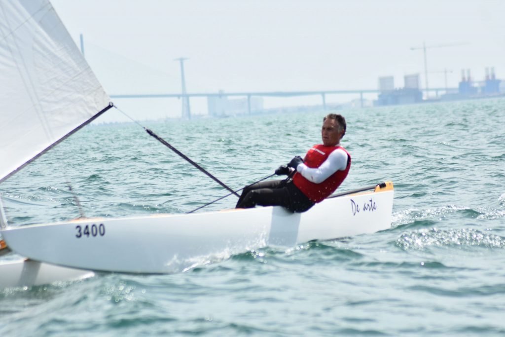 José Vicente Climent, campeón de la Copa de Andalucía de Patín a Vela