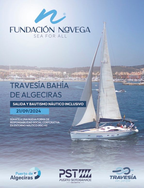 Fundación Navega organiza Travesía Inclusiva a la Bahía de Algeciras