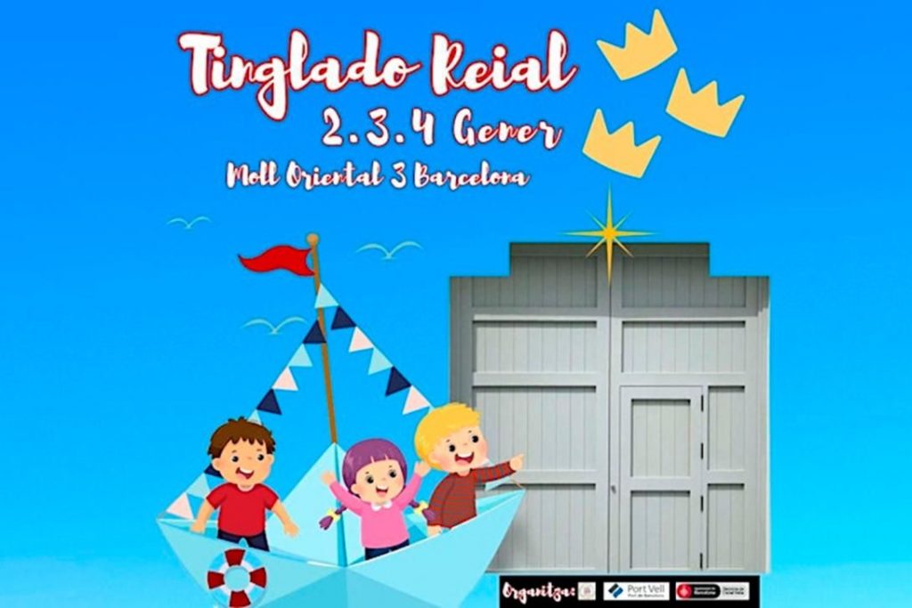 El Port Vell celebra la llegada de los Reyes Magos con el “Tinglado Real”