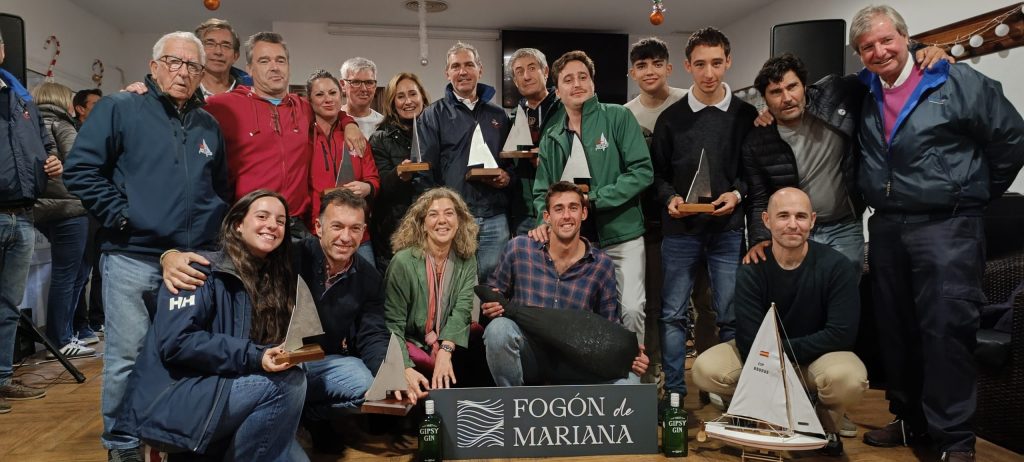 La Regata del Jamón de la Flota Snipe de Cádiz cierra su calendario
