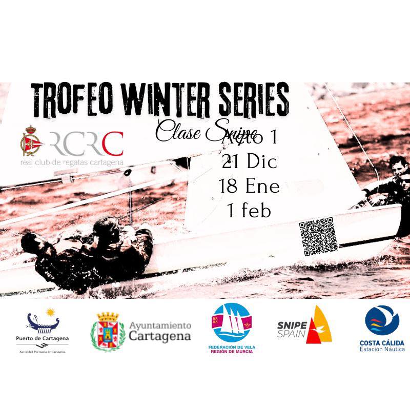 La Regata Winter Series de la clase Snipe alcanza su ecuador