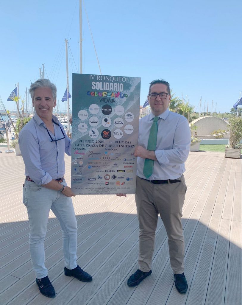 Puerto Sherry acoge el Ronqueo Solidario ‘Coloreando Vidas’