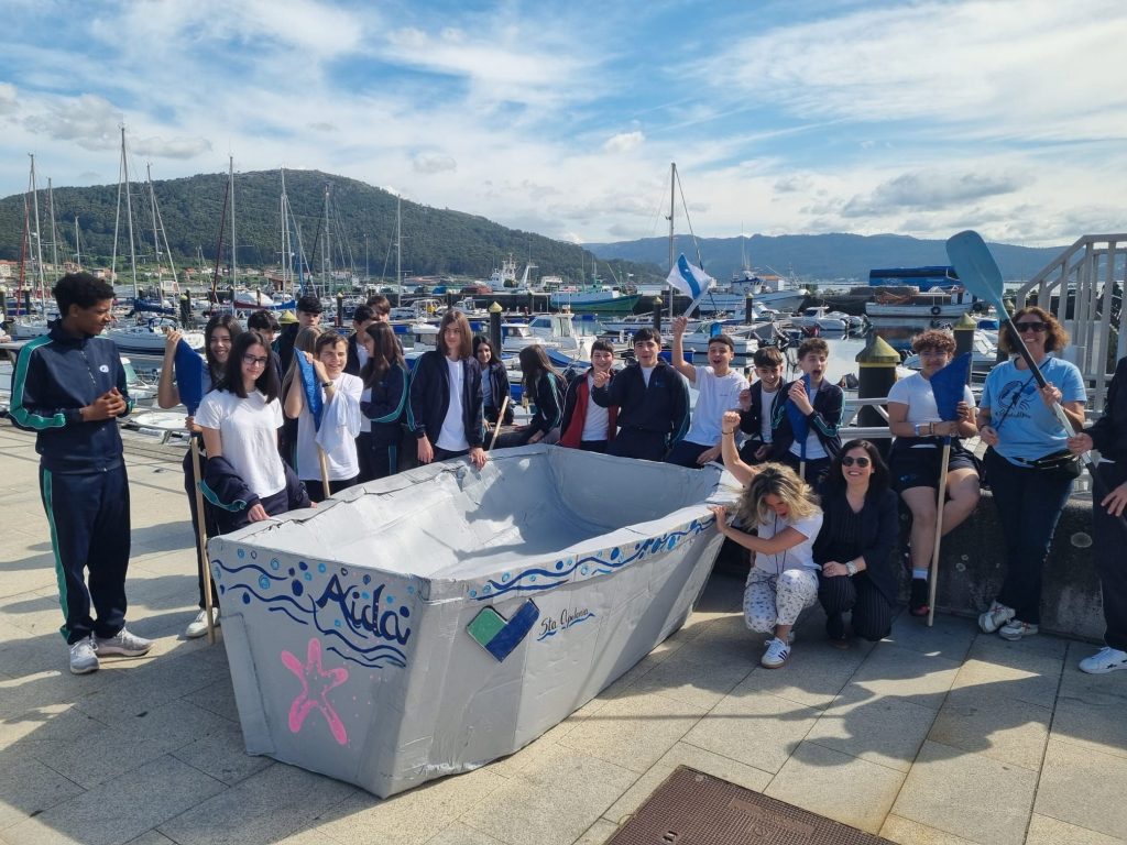 Escolares de cinco ciudades participan en el proyecto Barcos de Cartón