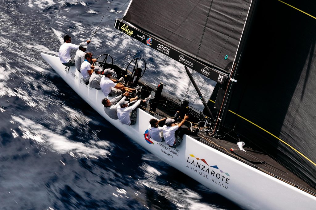 El Lanzarote Calero Sailing Team disputa la tercera prueba de la 44Cup