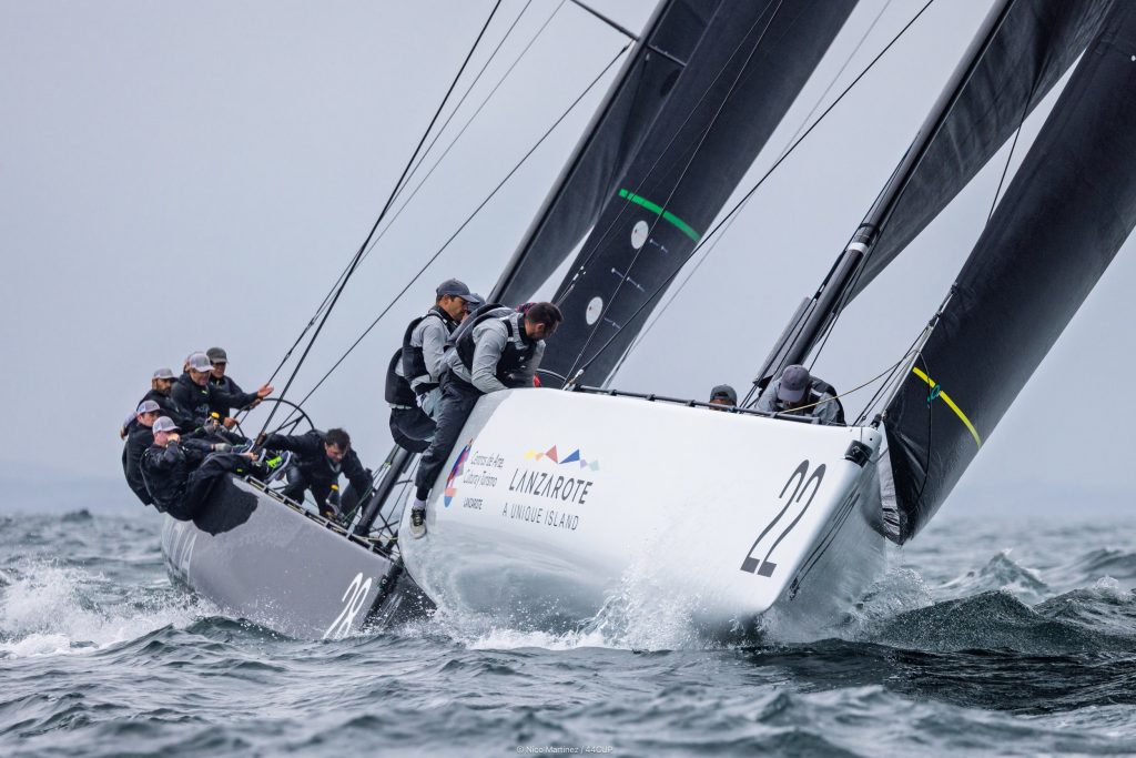 El Lanzarote Calero Sailing Team resiste en el Marstrand en la 44Cup